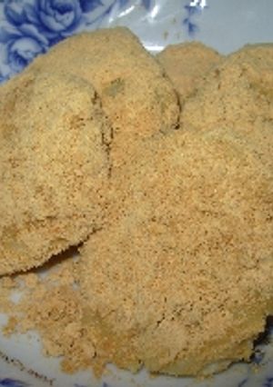 美肌おやつ☆豆腐しらたま⇒焼き団子風-レシピのメイン写真