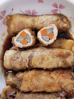 ごぼうと人参の豚肉巻き-レシピのメイン写真