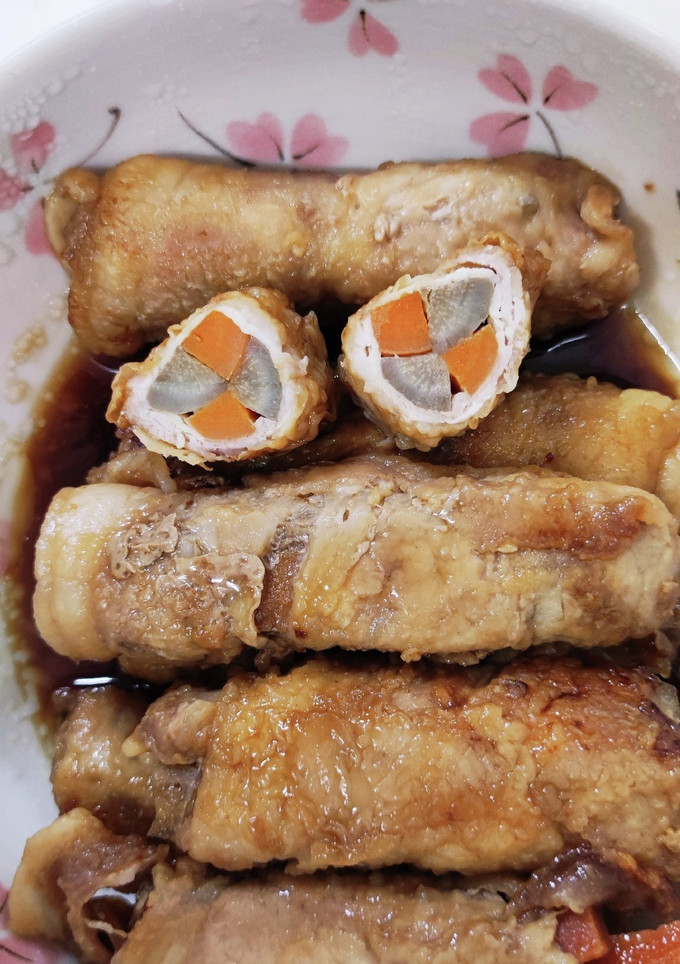 ごぼうと人参の豚肉巻き-レシピのメイン写真