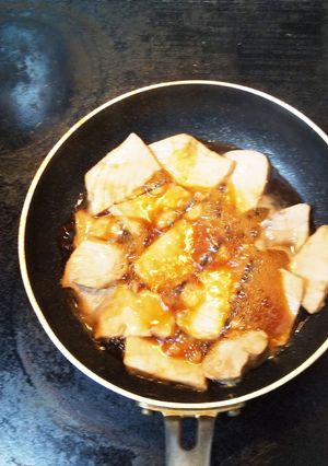 刺身の残り物で、まぐろの煮物-レシピのメイン写真