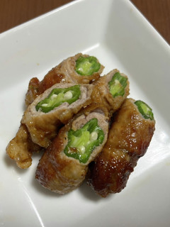 オクラの肉巻き-レシピのメイン写真
