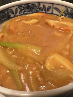 赤カレー缶で作る和風カレー丼-レシピのメイン写真