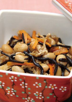 大豆とひじきの煮物-レシピのメイン写真