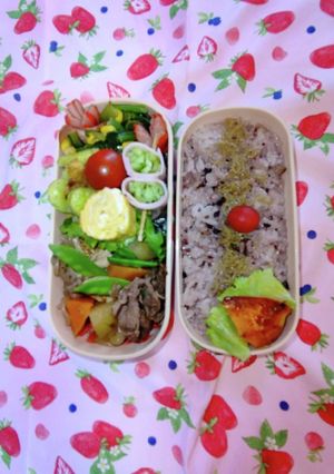 がんばれ☆塾弁当♡肉じゃが♪-レシピのメイン写真