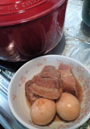 ルクルーゼで美味しい豚の角煮-レシピのメイン写真