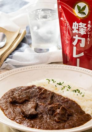 蜂カレーフレーク使用!王道ビーフカレー-レシピのメイン写真