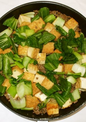 厚揚げ豚肉炒め♪簡単脈圧平均血圧漢方薬膳-レシピのメイン写真