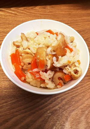 おいしい☆にんじんご飯-レシピのメイン写真