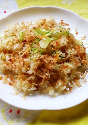 シラスとレタスの和風チャーハン♪-レシピのメイン写真