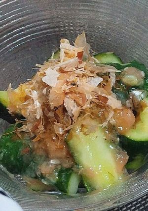 たたき梅きゅうり-レシピのメイン写真