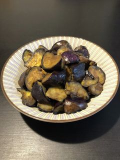 簡単!なすの甘辛炒め-レシピのメイン写真