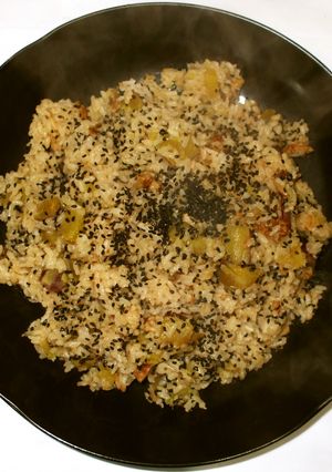 さつまいも炊き込みご飯♪簡単漢方薬膳-レシピのメイン写真