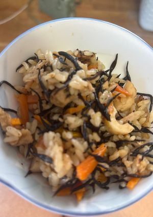 ひじきの炊き込みご飯-レシピのメイン写真