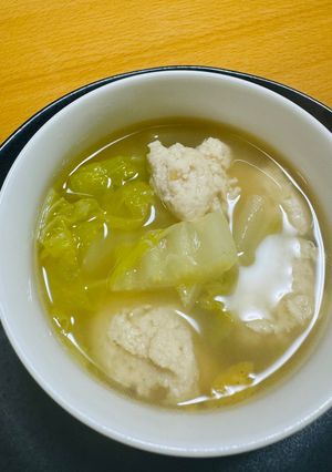鶏団子と白菜のスープ✨-レシピのメイン写真
