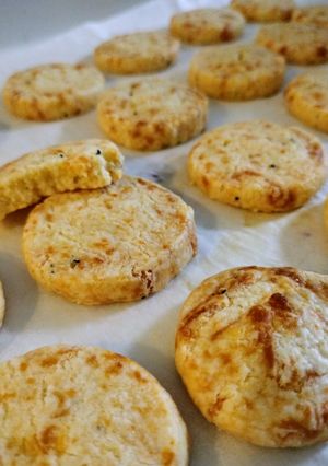 Wチーズクッキー-レシピのメイン写真