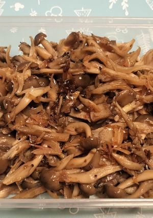 舞茸としめじの佃煮☆作り置き常備菜-レシピのメイン写真