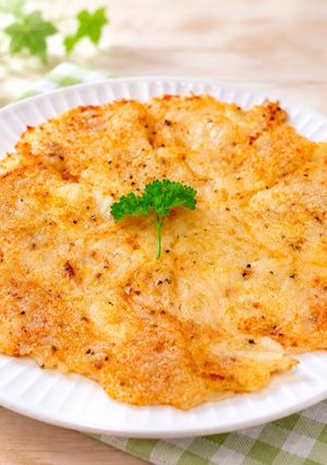 簡単！カリッと香ばしい♪チーズポテトガレット-レシピのメイン写真