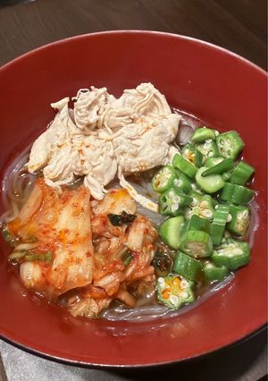 糸こんにゃくで罪悪感ゼロ！韓国風冷麺-レシピのメイン写真