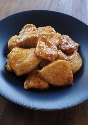 鶏むね肉の甘酢照り焼き-レシピのメイン写真