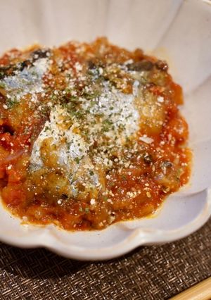 骨も食べやすく！炊飯器でさんまのトマト煮-レシピのメイン写真