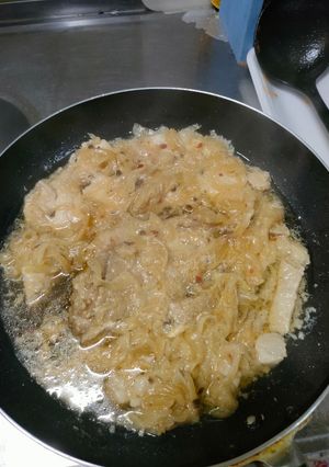 豚肉と玉ねぎのピエトロドレッシング煮込み-レシピのメイン写真
