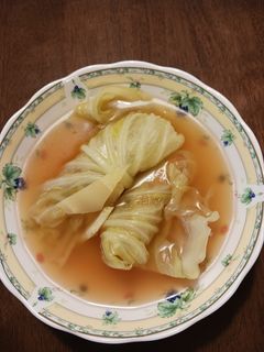 ウインナソーセージのキャベツ巻きスープ-レシピのメイン写真