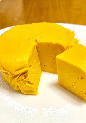 簡単！かぼちゃヨーグルトケーキ（米粉Ver）♪-レシピのメイン写真