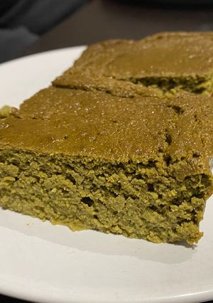 砂糖・油・粉類なし！ガトー抹茶🍎-レシピのメイン写真