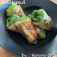 รูปของ チーズ in丸ごとピーマン × 豚ロース