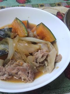 肉かぼちゃ-レシピのメイン写真