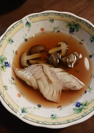 薄味スープのたら椎茸-レシピのメイン写真