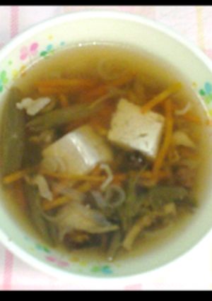 学校給食☆じゅんさい汁-レシピのメイン写真