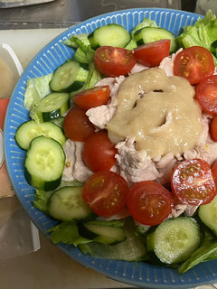レタスと茹で豚の白糀かけ-レシピのメイン写真