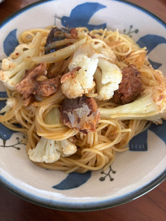サバ味噌煮缶で♪和風パスタ-レシピのメイン写真