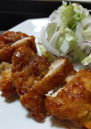 パリパリ旨辛チキン-レシピのメイン写真