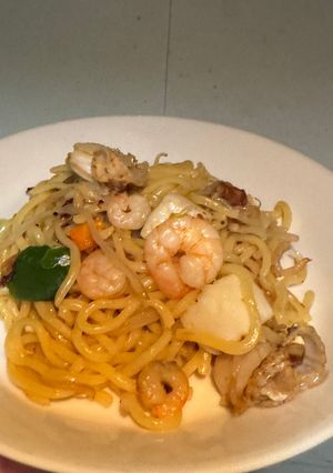 海鮮塩焼きそば-レシピのメイン写真