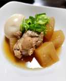 鶏手羽元肉と大根のさっぱり煮