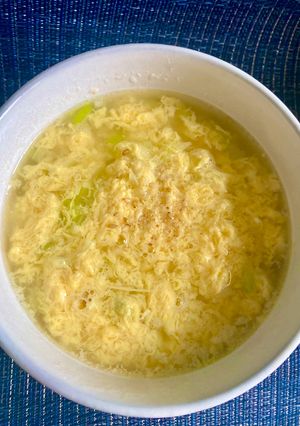 ほっこり☘️ネギとしょうがのスープご飯-レシピのメイン写真