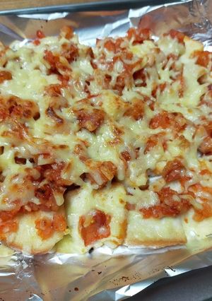 簡単！オムライス味のパングラタン-レシピのメイン写真