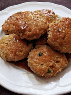 鶏ひき肉とえのきの甘辛つくね-レシピのメイン写真