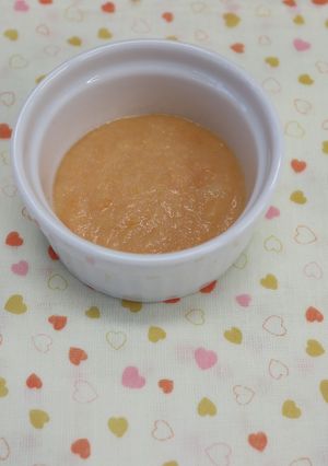 取分離乳食【鮭のちゃんちゃん焼き】初期-レシピのメイン写真