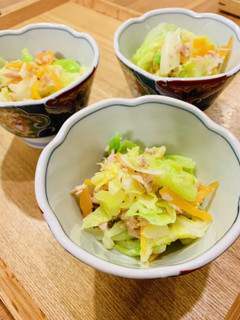 給食再現 キャベツと人参のツナ和え-レシピのメイン写真