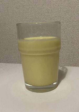 ヨーグルトドリンク(オレンジ)-レシピのメイン写真
