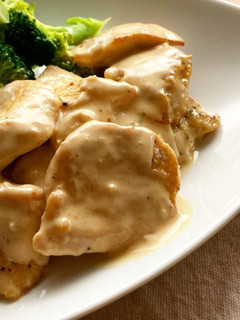 *和えるだけ*鶏胸肉のガーリックマヨ和え-レシピのメイン写真