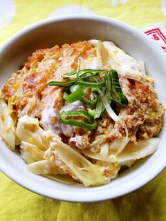 長ねぎのかつ丼♪-レシピのメイン写真