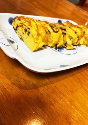 塩昆布卵焼き-レシピのメイン写真