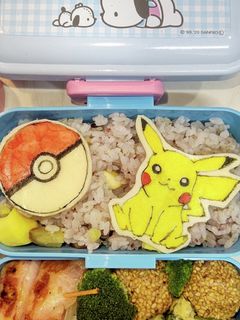 ピカチュウ弁当~♪-レシピのメイン写真