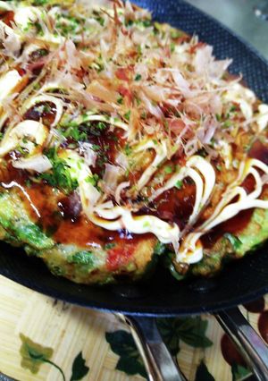オートミールダイエット中にもお好み焼き！-レシピのメイン写真