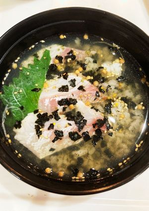 超簡単！お茶漬け！刺身の翌日リメイクにも-レシピのメイン写真