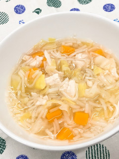 離乳食☆ささみと野菜のにゅうめん-レシピのメイン写真